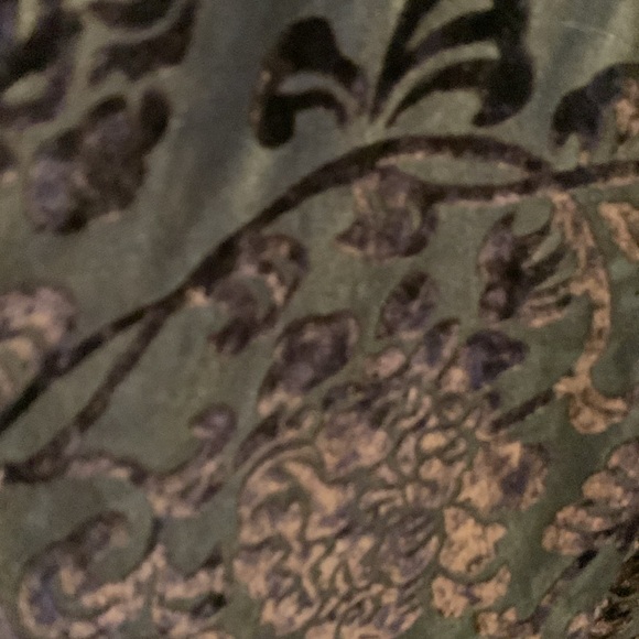 Mina Collections Tunic Tapestry Velvet Tunic Dress.  Sz S - Picture 10 of 11